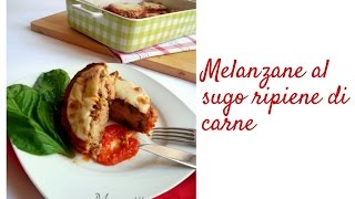 Melanzane al sugo ripiene di carne [upl. by Analat845]