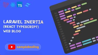 Laravel Inertia React Typescript Web Blog  Demo [upl. by Ramyar1]