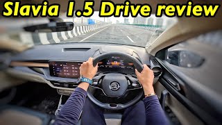 Skoda Slavia 15L DSG 300kms Drive Review 😍 Aayushssm [upl. by Ianahs]