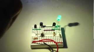 Light sensor using photodiode buildcircuitcom [upl. by Odlanor]