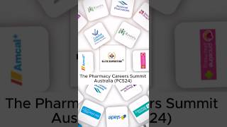 The Pharmacist careers Summit 2024 Australia  Top Pharmacy Employers at Summit 2024 [upl. by Eiramlatsyrk]