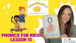 Phase 2 Phonics Lesson 12 o saying o [upl. by Mou]