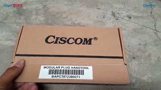 CISCOM CRIMPING TOOL CAT5E66ARJ11 CCTRJ45USIGRY [upl. by Amatruda]