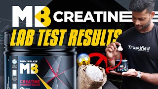 MUSCLEBLAZE CREATINE MONOHYDRATE LAB TEST REVIEW BY TRUSTIFIED  review health gym [upl. by Adalia]