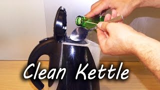 How to Remove Limescale from your Kettle [upl. by Nagorb]