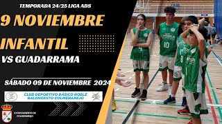 Infantil ADS 6 de Diciembre Vs Guadarrama  09112024  colmenarejo cdbroble ADS temp2425 [upl. by Hutchison]