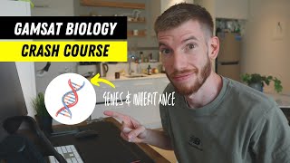 GAMSAT Biology Crash Course 1  Genes amp Inheritance Patterns  Section 3 For NSBs [upl. by Einhapets]