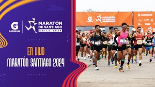 MARATÓN SANTIAGO 2024 🔴 EN VIVO 📺 [upl. by Acassej]