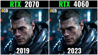 RTX 2070 Vs RTX 4060  TEST IN 19 GAMES 1080P  2K  4K [upl. by Ydorb]