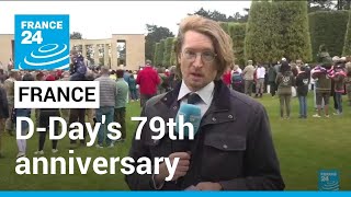 Normandy marks DDays 79th anniversary honors WWII veterans • FRANCE 24 English [upl. by Swope]