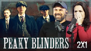 Peaky Blinders quotSeason 2 Episode 1quot Reaction  Couple Reacts [upl. by Kellyann]