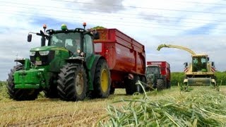 GPS häckseln 2013 mit BigX 500 6210R 6150R  Fendt 824 Favorit [upl. by Einobe]