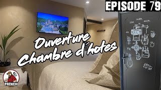 🦇 Rénovation dune maison abandonnée  EP79  Ouverture de la chambre dhôtes [upl. by Silevi]