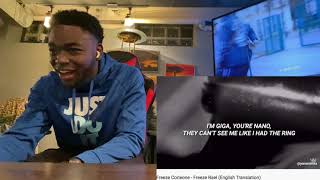 Freeze Corleone  Freeze Rael English Translation  REACTION [upl. by Gromme]