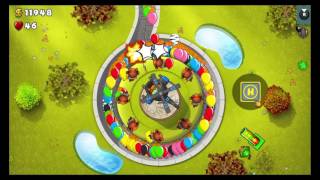 Bloons TD 5  No Escape Special Mission No Monkey Lab Upgrades [upl. by Ahsenroc]