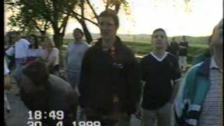 Stavění máje v Uherčicích 1999 [upl. by Atal959]