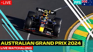 F1 Live Australian Grand Prix 2024 FP1 Watchalong [upl. by Spalla]