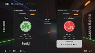 Lets Simulate FC 25 2 Bundesliga 9 Spieltag SpVgg Greuther Fürth VS 1 FC Nürnberg [upl. by Matejka]