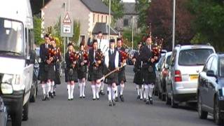 Ballinderry Pipe Band  Gortagilly Coronation Flute Band Parade 2011 [upl. by Nosretep]