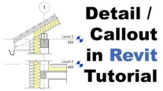 Detail  Callout in Revit Tutorial [upl. by Sculley]