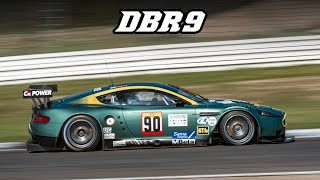 Aston Martin DBR9  Screaming V12 racing in 2019 and 2020 [upl. by Nielson]