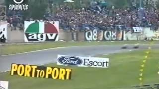 250cc 1991 Misano Giro finale Cadalora Vs Bradl papàmp4 [upl. by Esiralc562]