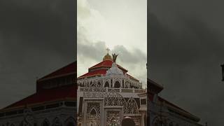 St George Forane Church✝️❤️ Edapallyedapally church eveningskychristianity [upl. by Nonnerb]