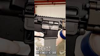 VFC Colt MK18 MOD 1 V3 GBB Rifle Airsoft Guns [upl. by Beuthel]