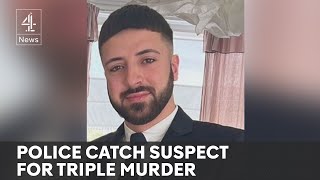 Bushey manhunt Suspect in triple murder of John Hunt family found by police [upl. by Daisey548]