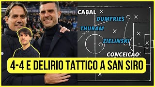 ANALISI TATTICA di INTER JUVENTUS 44  IL DERBY D’ITALIA PIÙ PAZZO DELLA STORIA [upl. by Lundgren846]