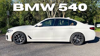 2022 BMW 540i Xdrive M Sport Sedan Review  POV interior exterior and first drive impressions [upl. by Petunia]