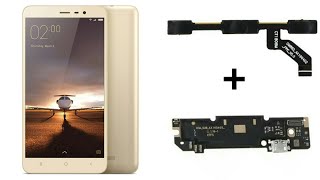 HOW TO REPLACE REDMI NOTE 3 PHONE CHARGING BOARD amp VOLUME  POWER BUTTONS [upl. by Ayisan]