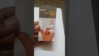 TYNOR FINGER COT PROTECTER  BROKEN FINGER [upl. by Balthasar482]