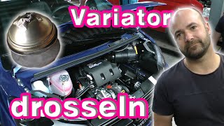 Tutorial Variator ausbauen und drosseln [upl. by Eelirrem]