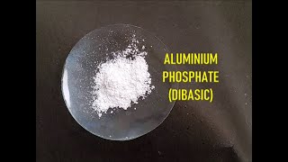 Preparation of Aluminium phosphate dibasic [upl. by Akemak437]