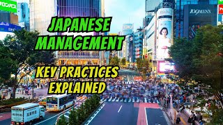 Japanese Management Key Practices and Western Contrasts 5Minute Overview [upl. by Jobyna]