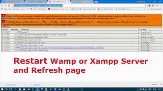 How to solve cURL error 60 SSL certificate problem Wamp or Xampp [upl. by Sedicla]