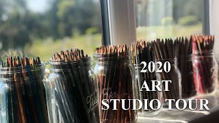 FULL ARTIST STUDIO TOUR  2020 [upl. by Bathsheba]