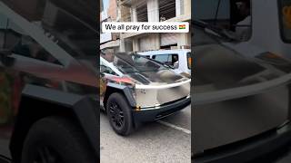 This is Ghana 🇬🇭 😎😎😎😎 Cyber Truck is common youtubeshorts tesla ghananews [upl. by Odracir]