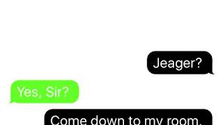 Ereri Texting Levi is hurt [upl. by Eatnoled983]