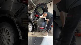 MAZDA CX 5 REAR BUMPER REMOVAL LEARN HOW TO bodywork carbody bodyshop carexterior paint [upl. by Einor953]