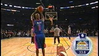 Chauncey Billups  2004 NBA 3Point Shootout 12 Points [upl. by Audra883]