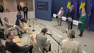 Pressbriefing om mäns våld mot kvinnor [upl. by Horgan813]