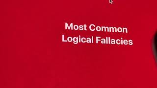 Most Common Logical Fallacies [upl. by Siger33]