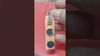 DIY Beautiful Earrings 😱trendy jewellery design creativeideas 💓👌 [upl. by Iman]