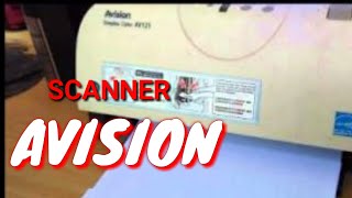 Scanner Avision AV121 [upl. by Iew332]