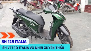 Sh vetro ITALIA 125cc Review Siêu phẩm Sh màu xanh lục bảo nhập khẩu Italia shvetro [upl. by Alleira86]