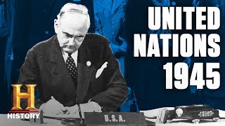 The United Nations Is Created  Flashback  History [upl. by Kinelski]