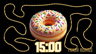 15 Minute 🍩 Donut Timer Bomb 💣 [upl. by Skiest]