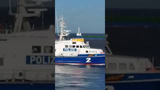 WasserschutzPolizeiSchiff Elbmündung vor Cuxhaven  KraftStoff tv quotnauticquot Shipspotting Short [upl. by Nibuz815]